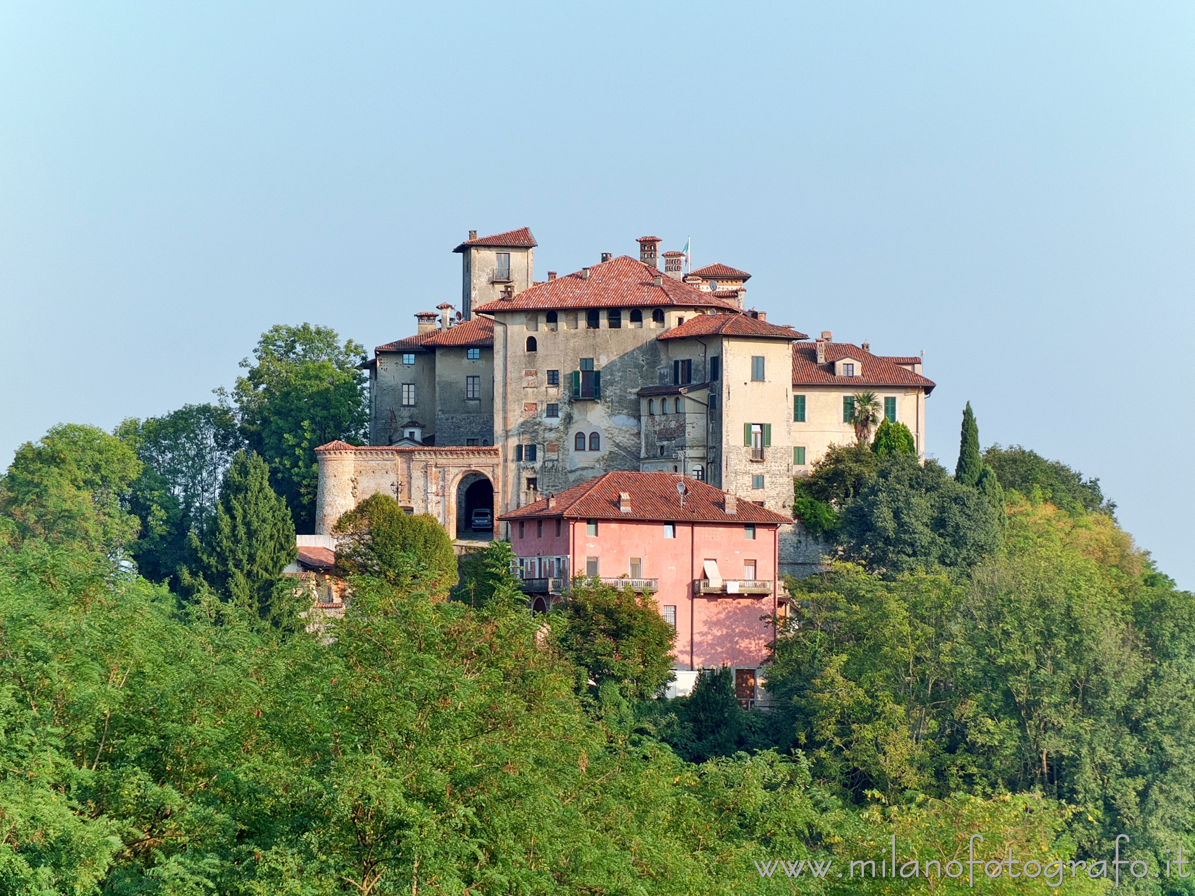 Cossato (Biella, Italy) - Castle of Castellengo seen from north west